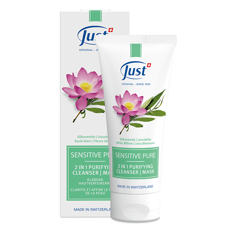 Sensitive Pure 2in1 Purifying Cleansing & Mask