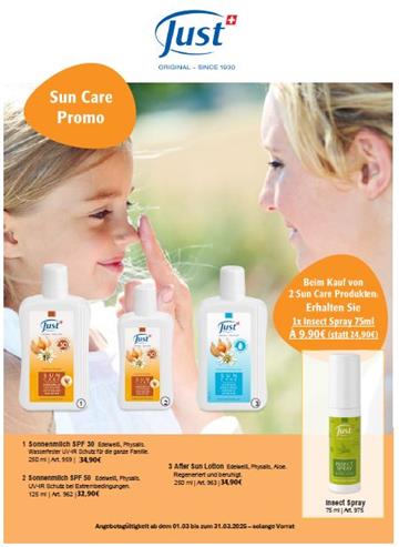 Exclusief aanbieding Sun Care