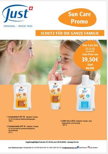 Exclusief aanbieding Sun Care