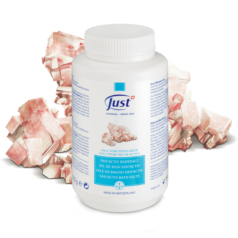 San'Activ Kruterbadesalz - Baden - Just - Naturprodukte - Fr die  Krperpflege
