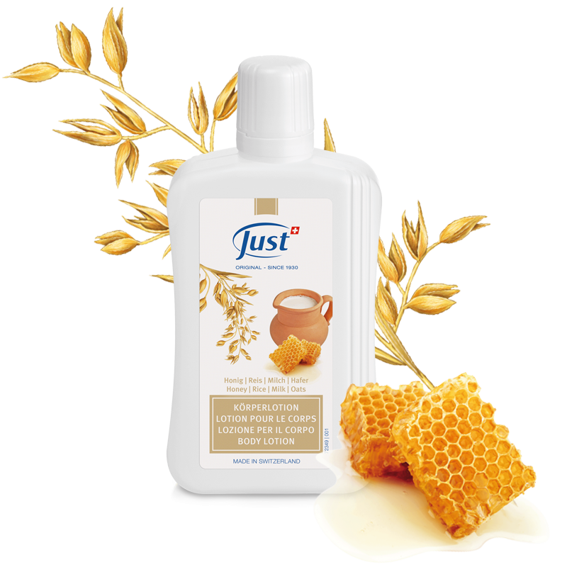 Honing | Rijst | Melk | Haver Lotion