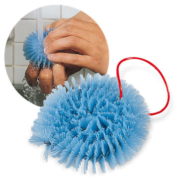 Brosse en nylon pour les mains